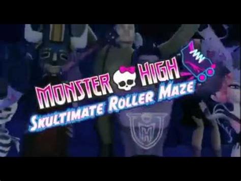 Monster High Skultimate Roller Maze Trailer Video Game Ingles