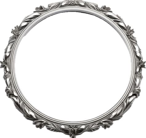 Round Vintage Picture Frame Png With Ai Generated 33889006 Png