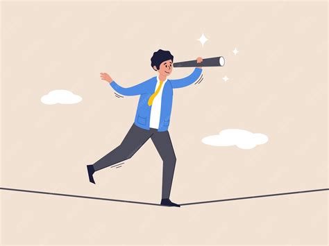 Premium Vector | Risk management concept searching for opportunity