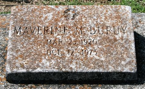 Maverine Marie Dupuy 1920 1975 Find A Grave Memorial