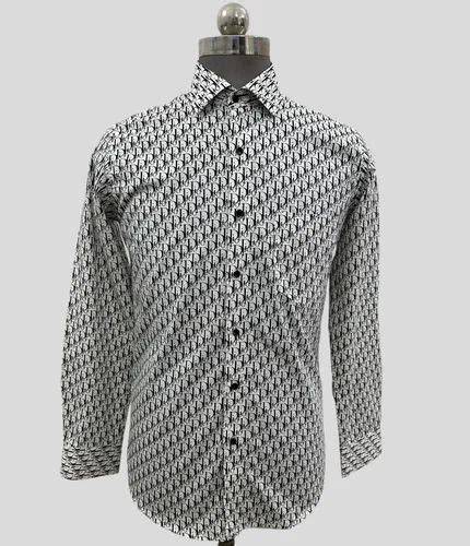 Men Printed Full Sleeves Cotton Shirt At ₹ 485 Men Long Sleeves Shirt