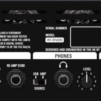 Laney IRT Studio Ironheart Rackmount Tube Guitar Head Reverb