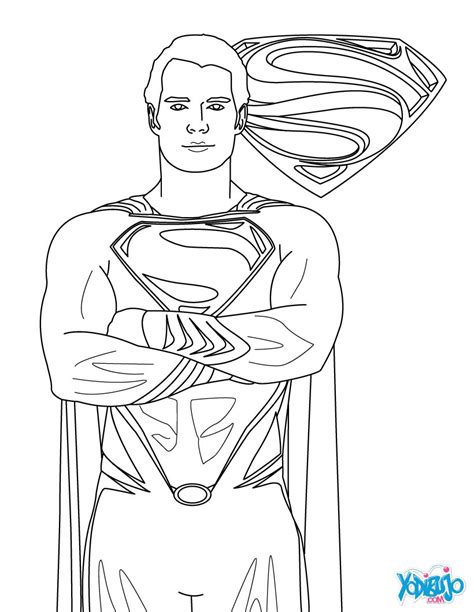 Superman Para Imprimir Y Colorear Superman Es Un Superh Roe Ficticio