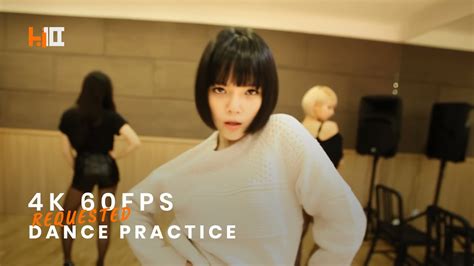 4K 60FPS AOA 짧은 치마 Miniskirt Dance Practice Eye contact ver