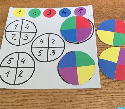 Дидактическая игра «Цветовой код» для развития логического мышления (2 ...