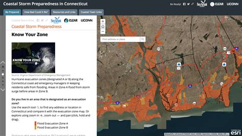 Do You Live in a Flood Evacuation Zone? New Sea Grant Story Map Helps Connecticut Residents Find ...