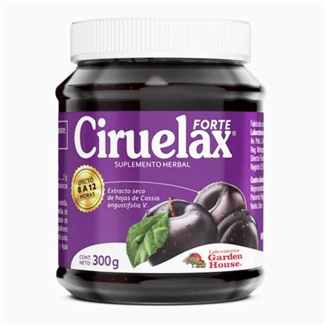 Ciruelax Forte Mg Suplemento Herbal Jalea Laxante Farmacias Julios