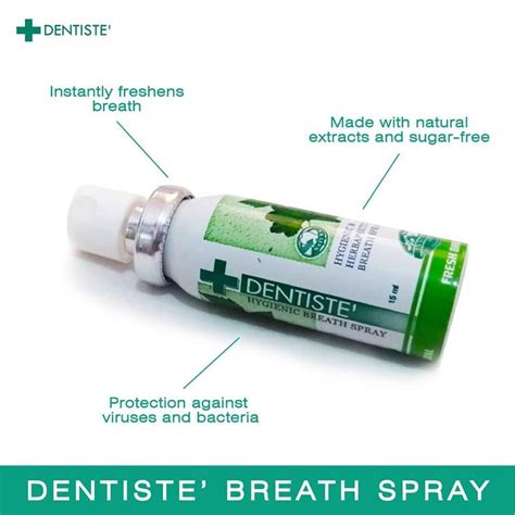 Buy Thaigo2u Dentiste Hygienic Breath Spray 15ml Online Eromman