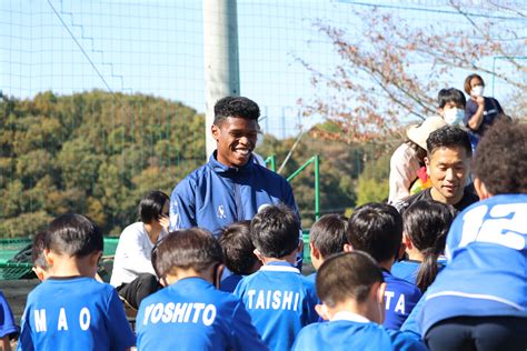 水戸ホーリーホック On Twitter 本日 Jdtプロジェクト アツマーレサッカースクール⚽を実施📣 タビナスジェファーソン 選手