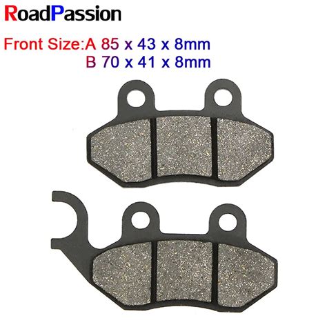 Motorcycle Parts Front Brake Pads Disks For Sym Allo Gt Fiddle Jet