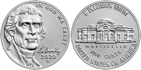 2020 W Jefferson Nickel