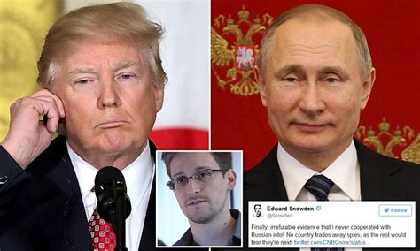 Russia Considering Returning Edward Snowden To Us Daily Mail Online