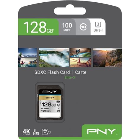 Pny Technologies Elite X Gb Class Uhs I U Sdxc Mb S Read P