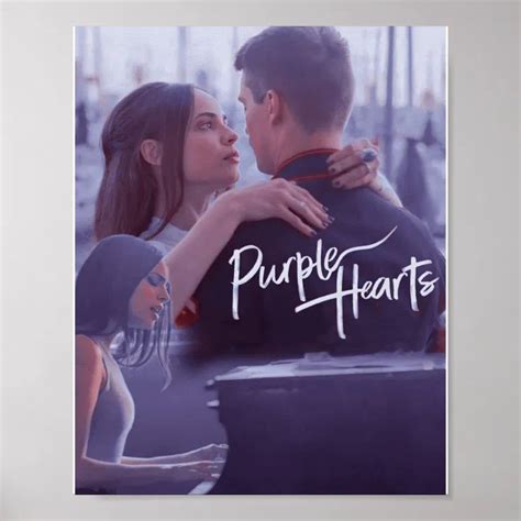 Purple Hearts movie Poster | Zazzle