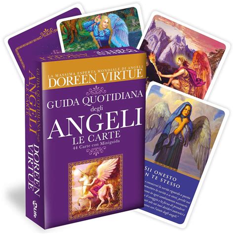 Guida Quotidiana Degli Angeli 44 Carte Con Libro Virtue Doreen