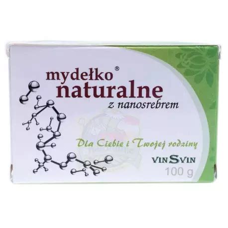 Mydło Naturalne Z Nanosrebrem Kostka 100g VINSVIN Sklep internetowy