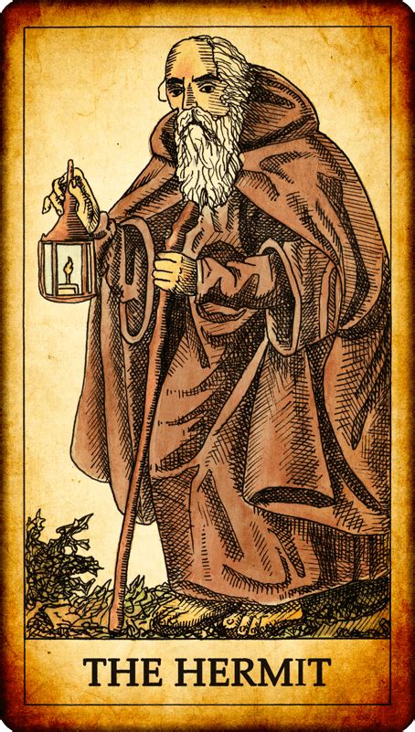 Tarot Card The Hermit