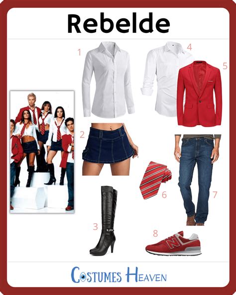 Diy Rebelde Costume Ideas For Cosplay Halloween