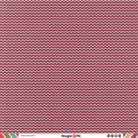 Papier Recto Verso Framboise Chevrons Scrapmalin