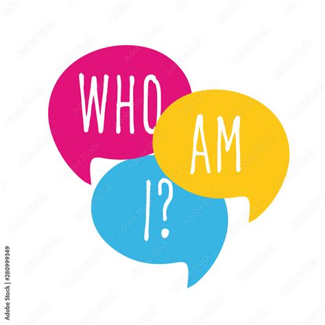 Who am I ? Stock Vector | Adobe Stock