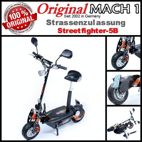 Mach E Scooter W Mit Strassenzulassung Moped Elektroscooter