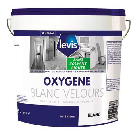 Levis Levis Oxyg Ne Velours Peinture Murale De Solvant Ajout