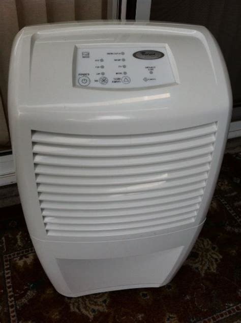 Whirlpool Gold Dehumidifier 50 Pint Accudry Model Ad50usv Modern Design Parksville Nanaimo