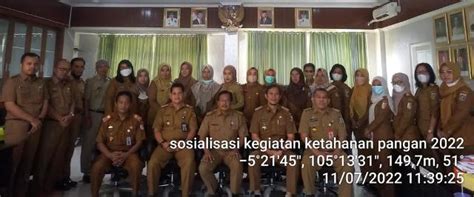 Dinas Ketahanan Pangan Tph Provinsi Lampung Gelar Rakor Pelaksanaan