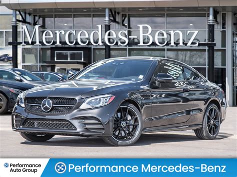 New 2023 Mercedes Benz C300 4matic Coupe 2 Door Coupe In St Catharines