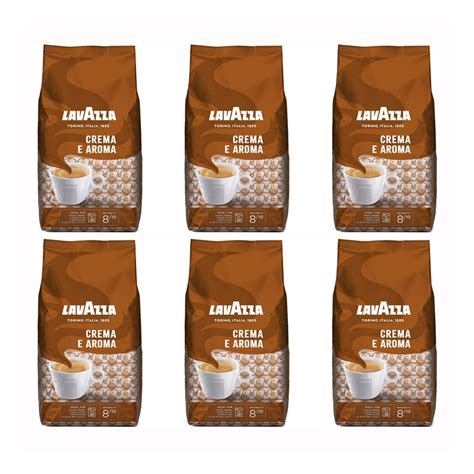 Zestaw Kawa Ziarnista Lavazza Crema E Aroma 6 X 1kg