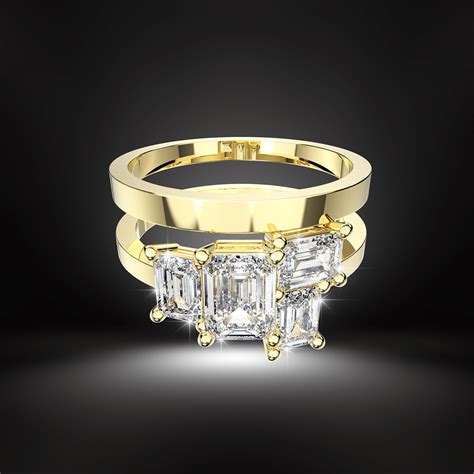 Special Emerald Cut Diamonds on Behance