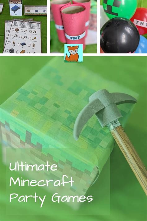 Ultimate Minecraft Party Games | Minecraft birthday party games ...