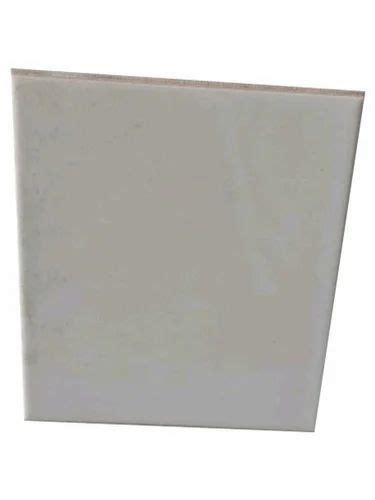 Glossy White Ceramic Digital Floor Tiles Size X Feet X Mm