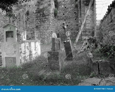 Hof Des Convento Del Santo Ecce Homo Kolumbien Stockfoto Bild Von