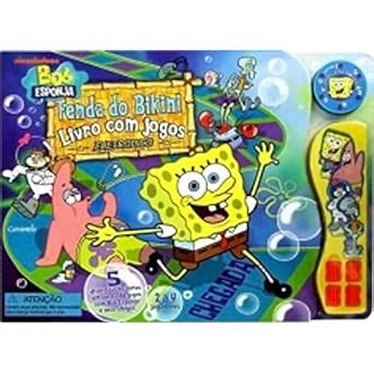 Amazon Bob Esponja Fenda Do Bikini Livro Jogos