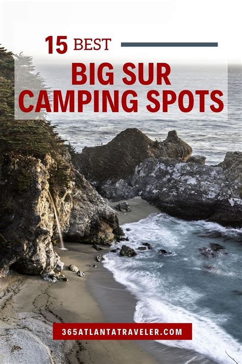 15 GREAT BIG SUR CAMPING SPOTS ADVENTURERS WILL LOVE | Big sur camping ...