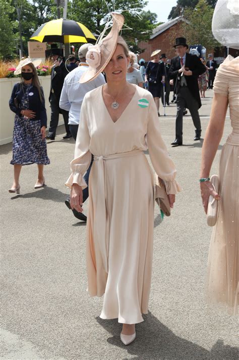 Photo La Comtesse Sophie De Wessex Au Royal Ascot Le 15 Juin 2021