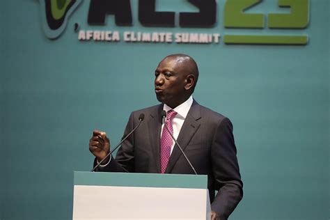 Le premier Sommet africain sur le climat adopte la Déclaration de Nairobi