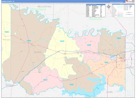 Bowie County Map Of Precinct 1