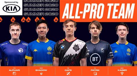 Revelado El All Pro Team De La Fase Regular Del Split De Verano De LEC