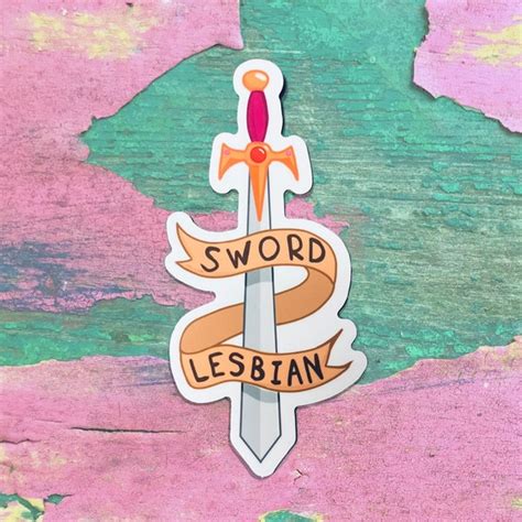 Sword Lesbian Etsy