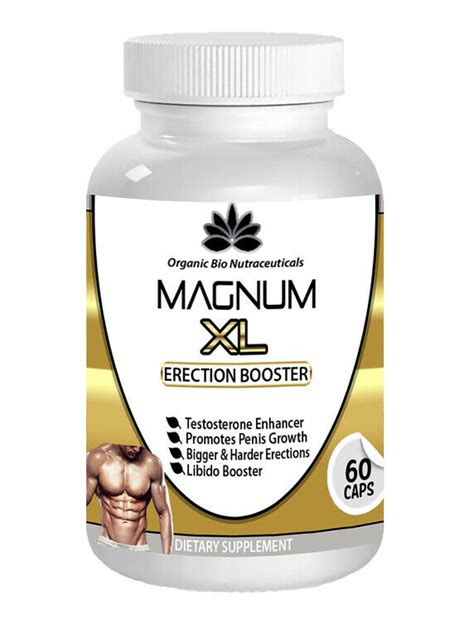 Magnum Xl Bigger Male Size Penis Harder Grow Longer Enhancement