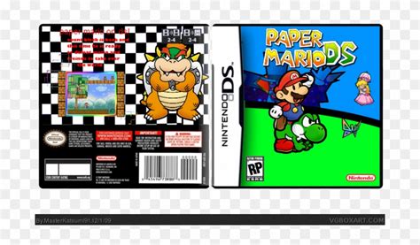 Paper Mario Ds Box Art Cover - Super Mario Galaxy Nintendo Ds, HD Png Download - 700x442(#962065 ...