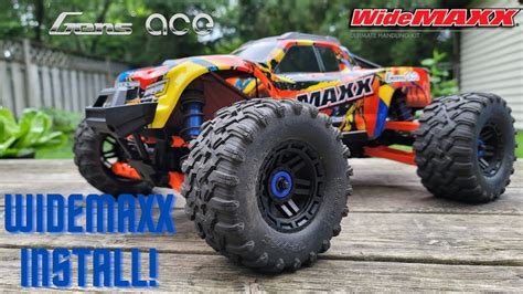 Traxxas Maxx 4s Gets The WideMaxx V2 Kit Gensace Redline 4s 6000mAh