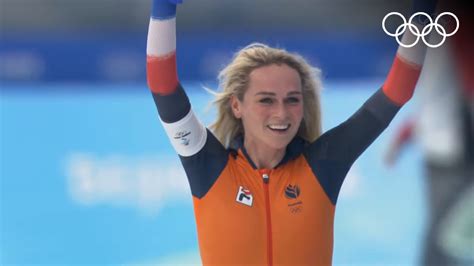 Irene Schouten Sets Olympic Record Speed Skating Beijing 2022