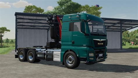 MAN TGX Forst Sattelzug LS22 Mods De