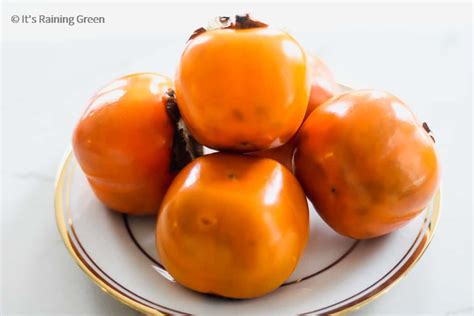 Nut Stuffed Baked Persimmon Recipe Its Raining Green