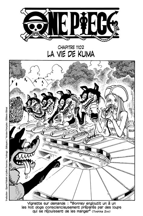 Scan One Piece 1102 VF Lecture En Ligne - Lelmanga