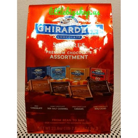 Ghirardelli Chocolate Squares Premium Chocolate Assortment G