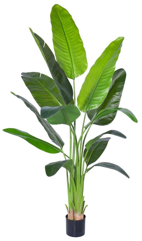 HAIHONG Artificial Bird Of Paradise Plant Fake Tree With Realistic